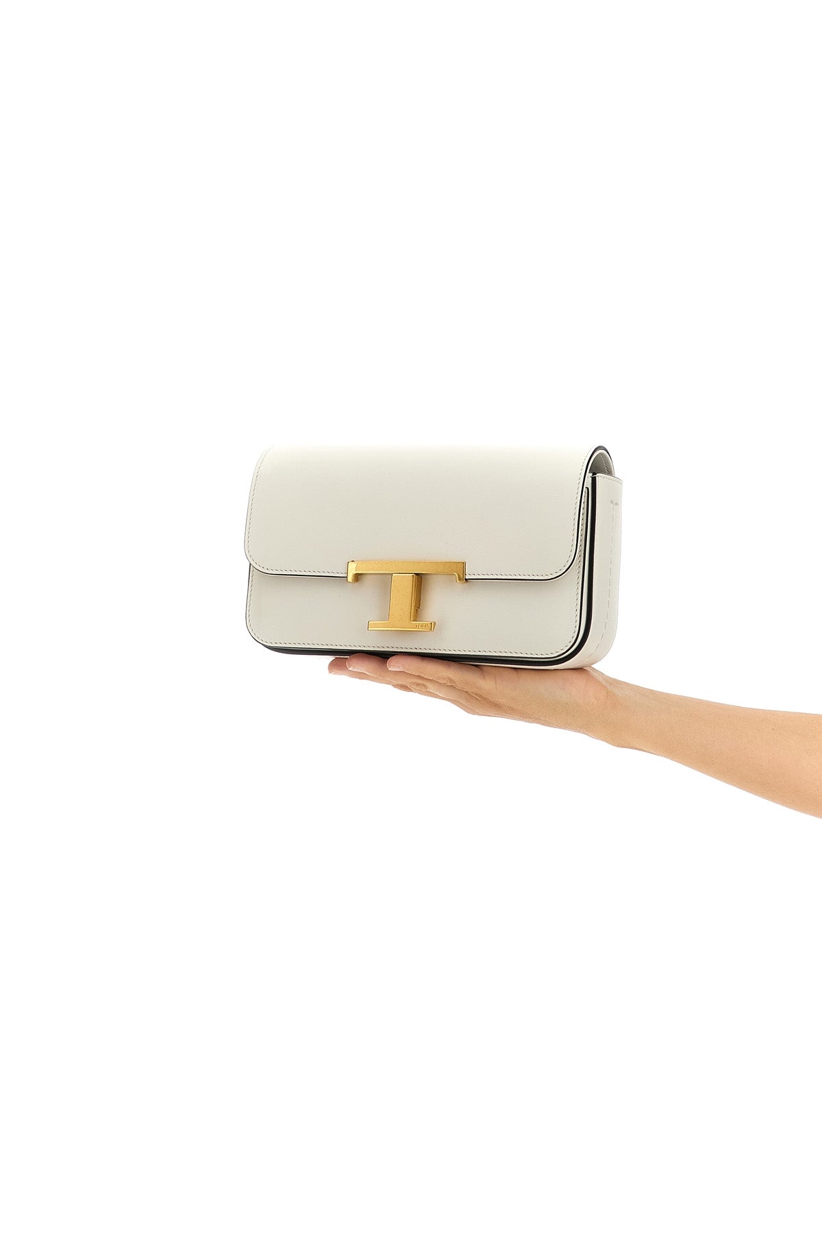 TOD'S Micro 'T-Timeless' crossbody bag For Women 100% calfskin leather (Bos Taurus)