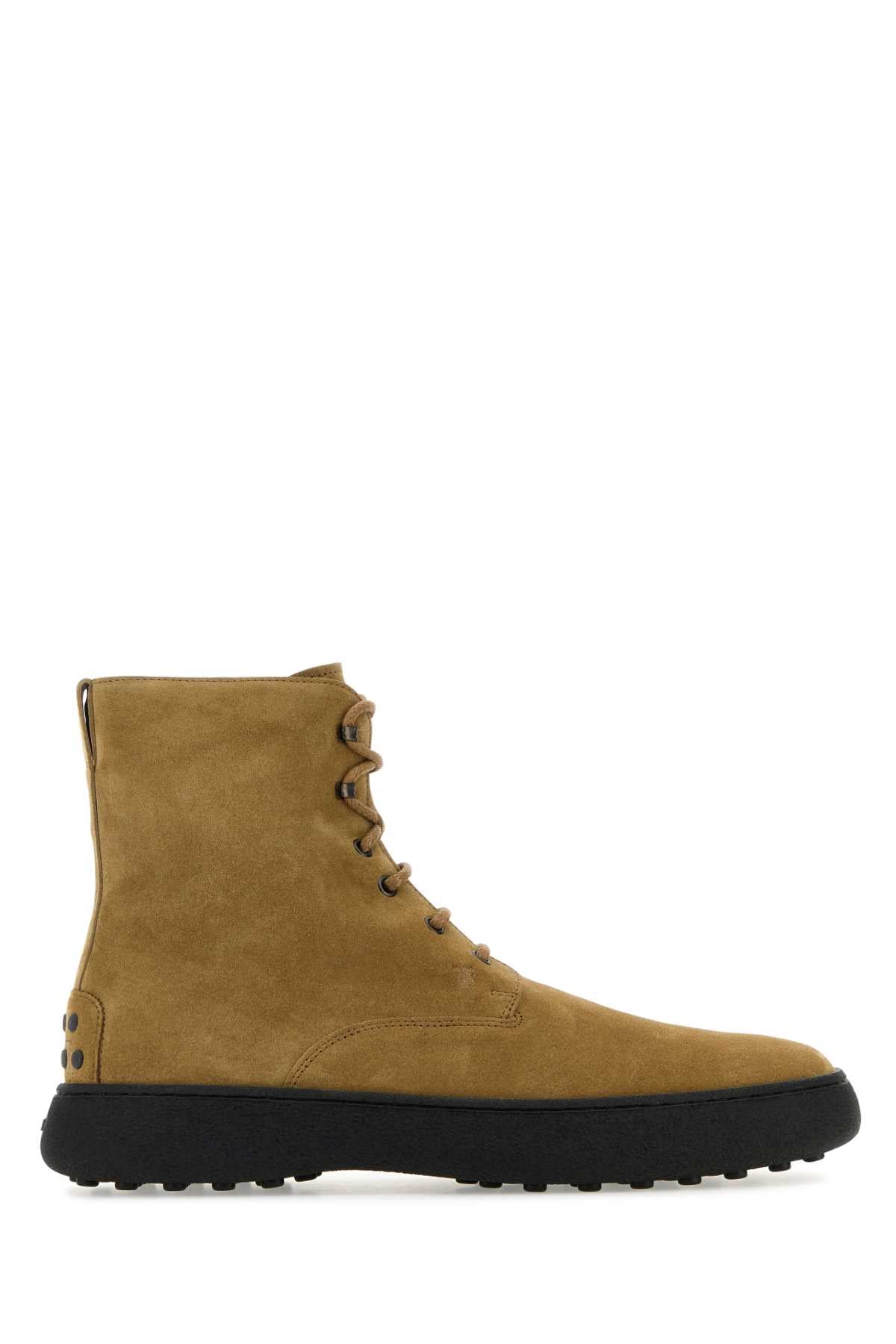 TOD'S STIVALETTO WINTER GOMMINO 06L For Men Exterior: 100% Suede Interior: 100% Leather Sole: Rubber