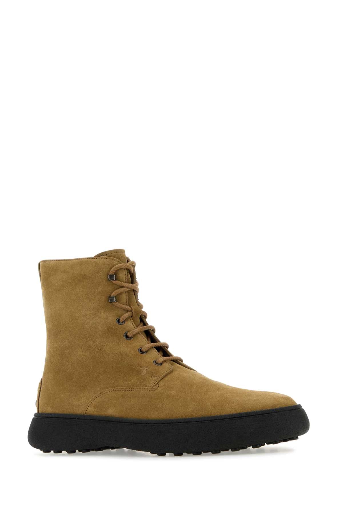 TOD'S STIVALETTO WINTER GOMMINO 06L For Men Exterior: 100% Suede Interior: 100% Leather Sole: Rubber