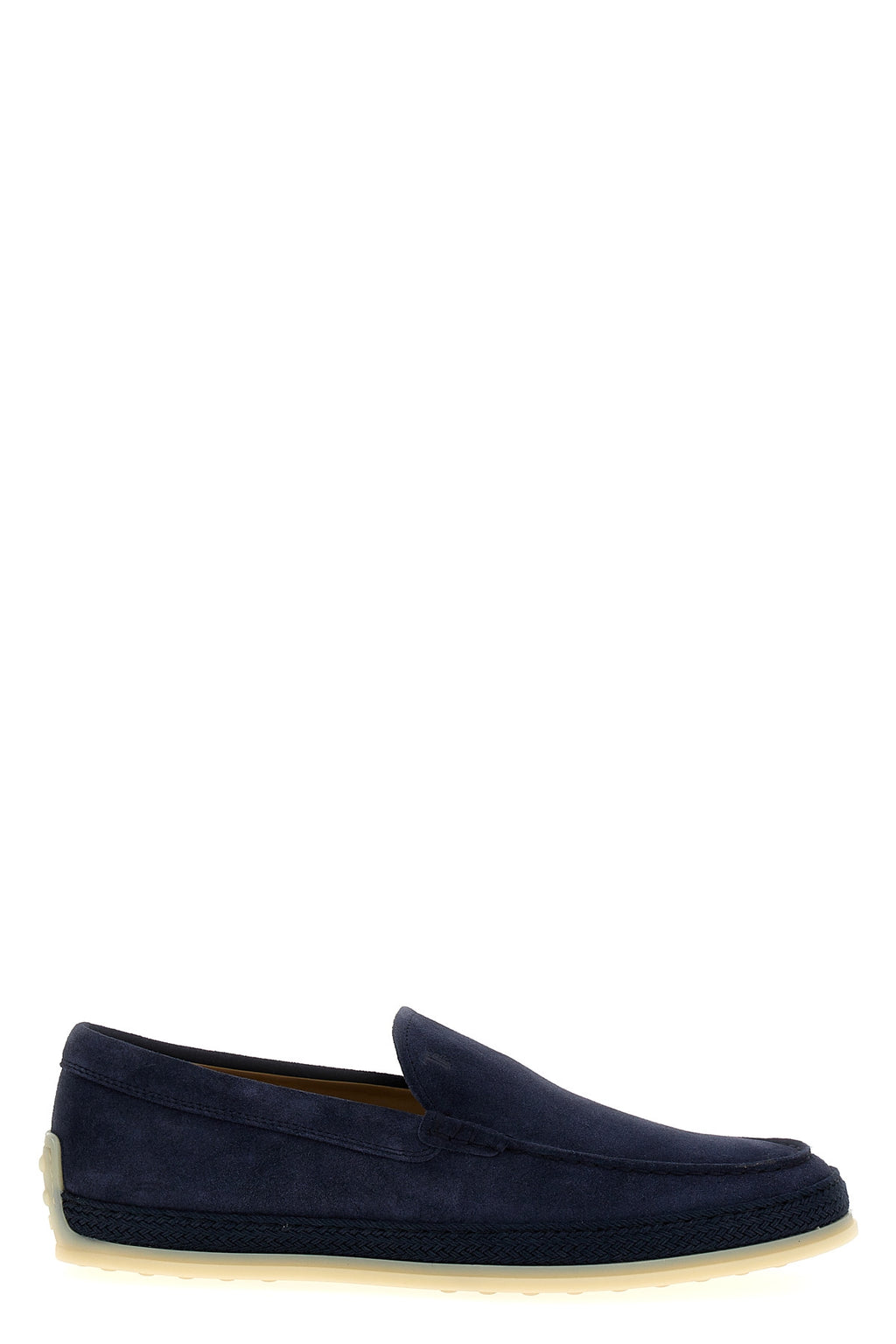TOD'S 'Nuova Slippera' loafers For Men 100% suede leather (Bos Taurus)