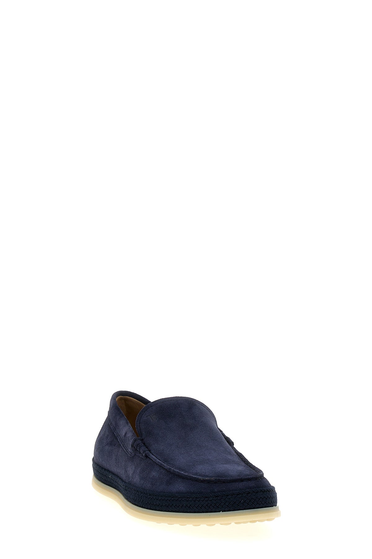 TOD'S 'Nuova Slippera' loafers For Men 100% suede leather (Bos Taurus)
