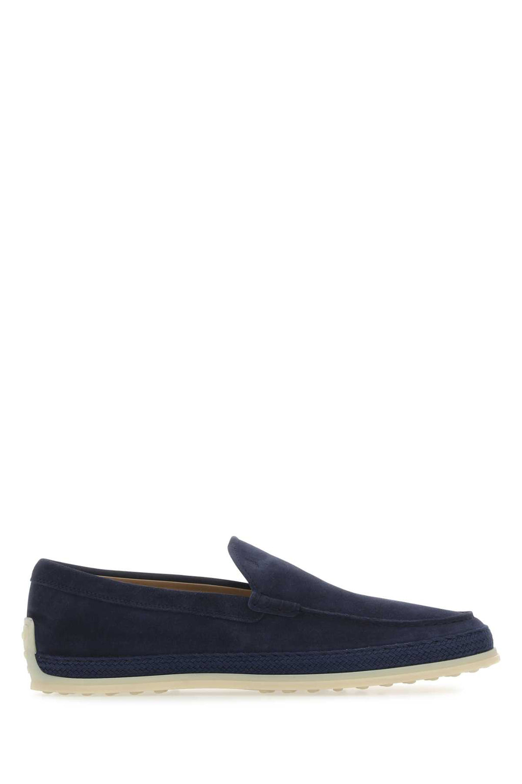 TOD'S PANTOFOLA GOMMA RAFIA TV For Men Exterior: 100% Suede Interior: 100% Leather Sole: Rubber