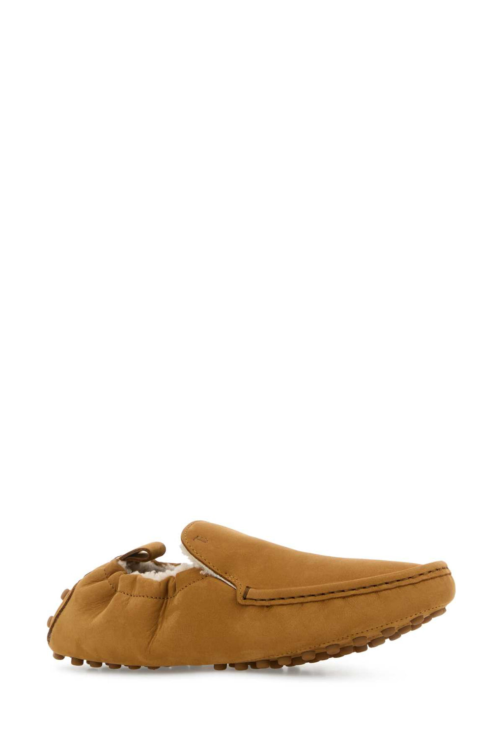TOD'S GOMMINO 22L PANT.ARR For Women Exterior: 100% Suede Interior: 100% Shearling Sole: Rubber