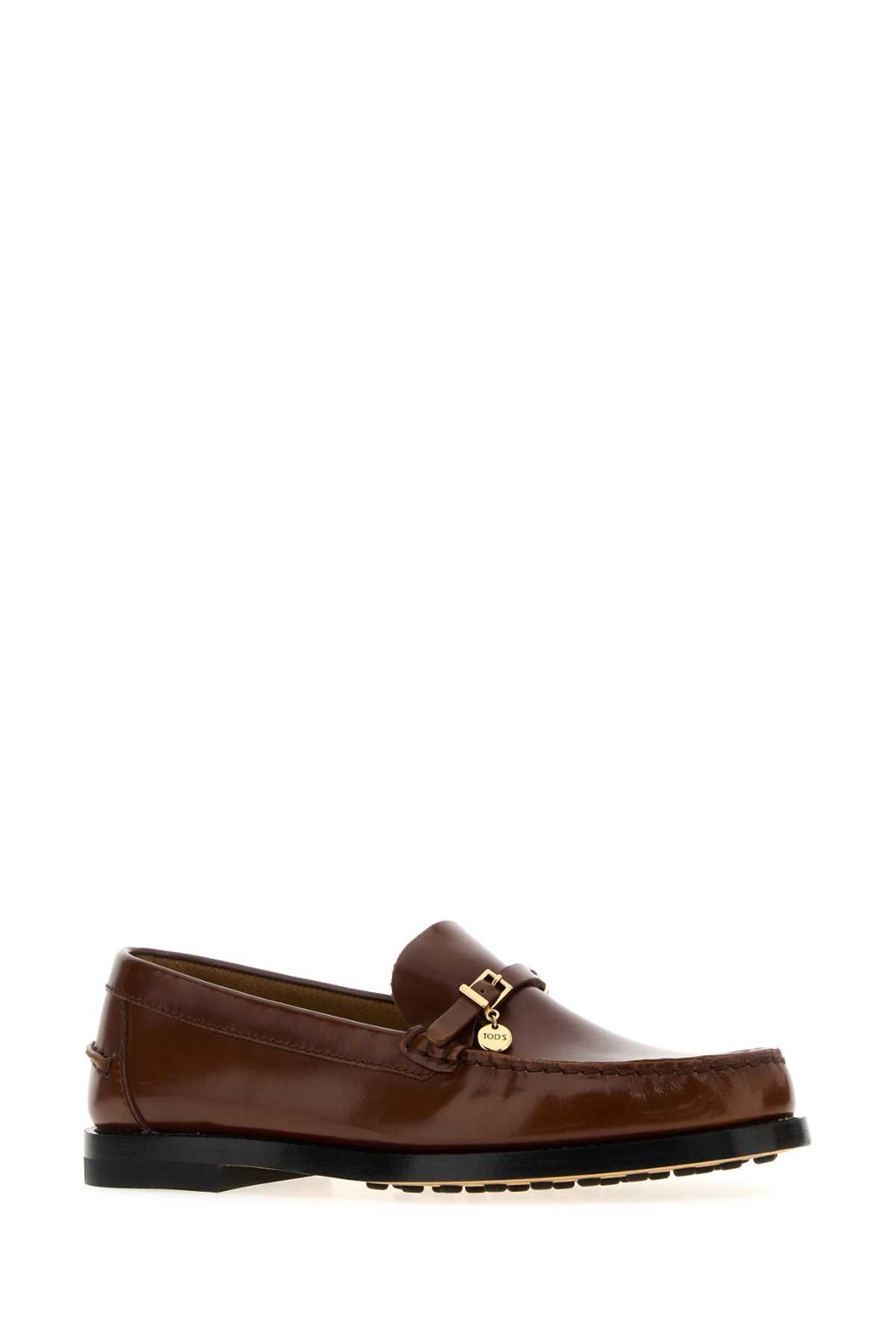 TOD'S CUOIO+INIEZ. 34L FIBBIETTA MEDAGLIA For Women Exterior: 100% Leather Interior: 100% Leather Sole: Leather and Rubber