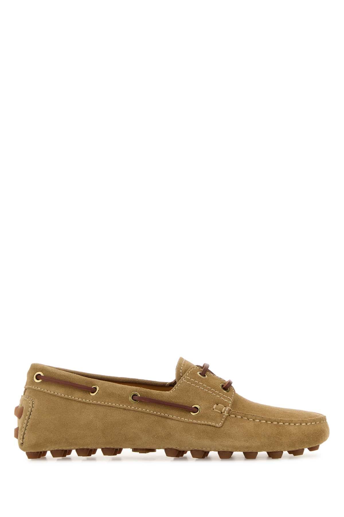 TOD'S GOMMINO MACRO 52K MOCASSINO BARCA For Women Exterior: 100% Suede Interior: 100% Leather Sole: Rubber