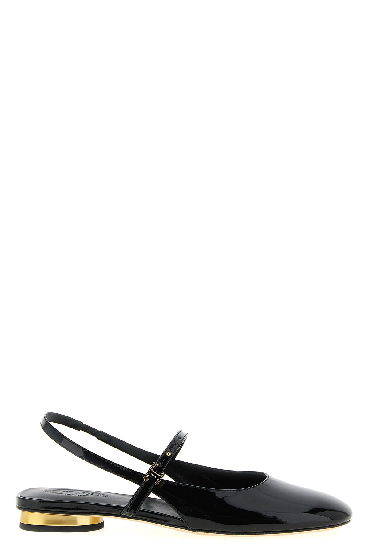 TOD'S 'Mary Jane' patent ballet flats For Women 100% calfskin leather (Bos Taurus)