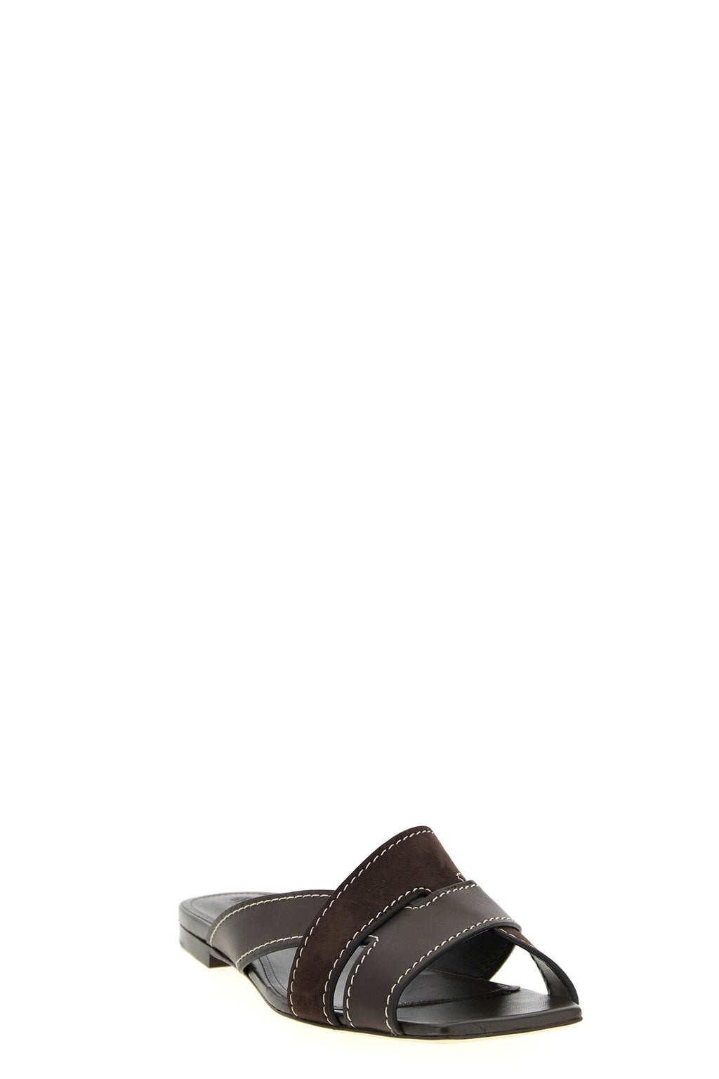 TOD'S Weaved sandals For Women 55% calf leather 45% goat leather