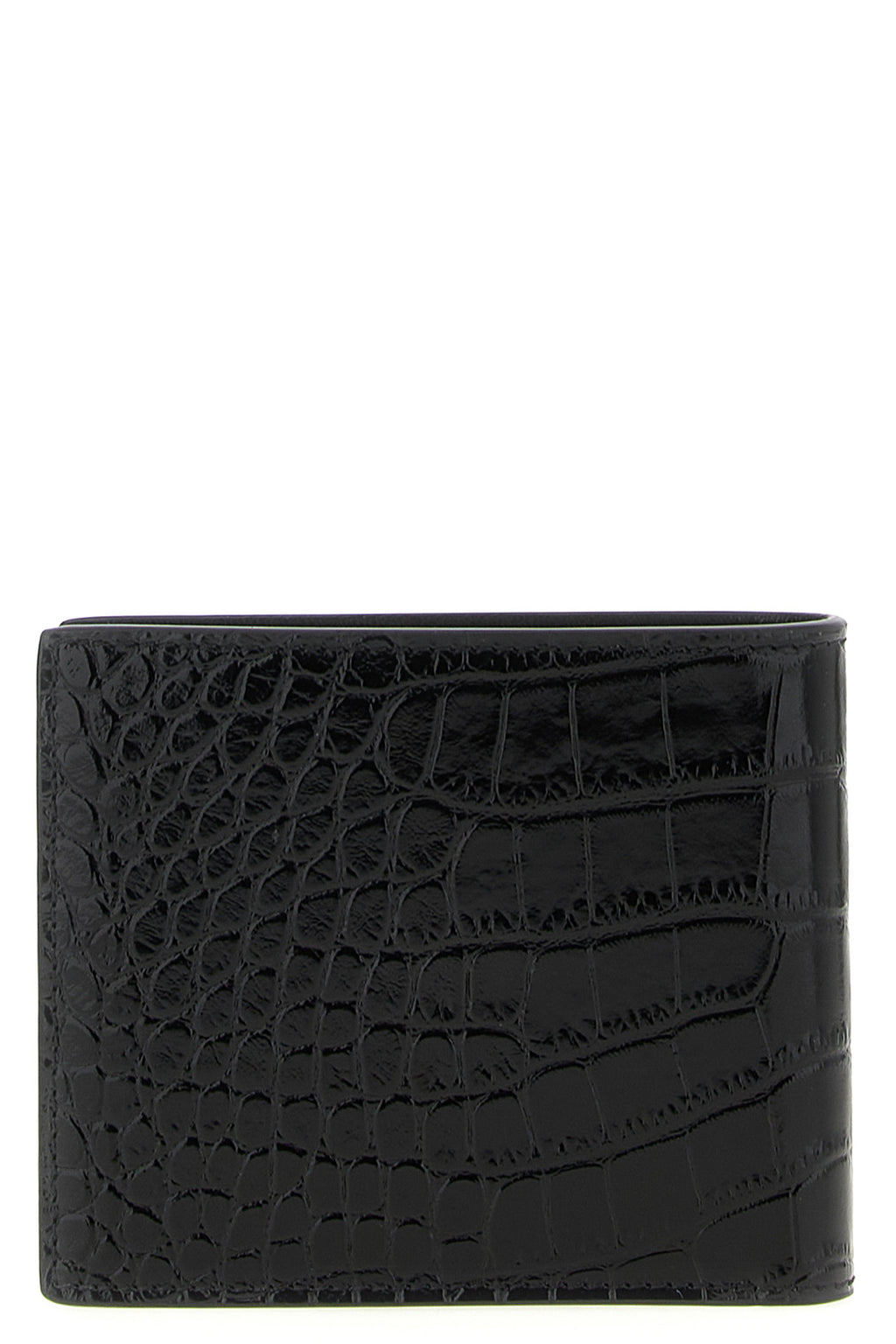 TOM FORD Crocodile leather wallet For Men 100% calfskin leather (Bos Taurus)