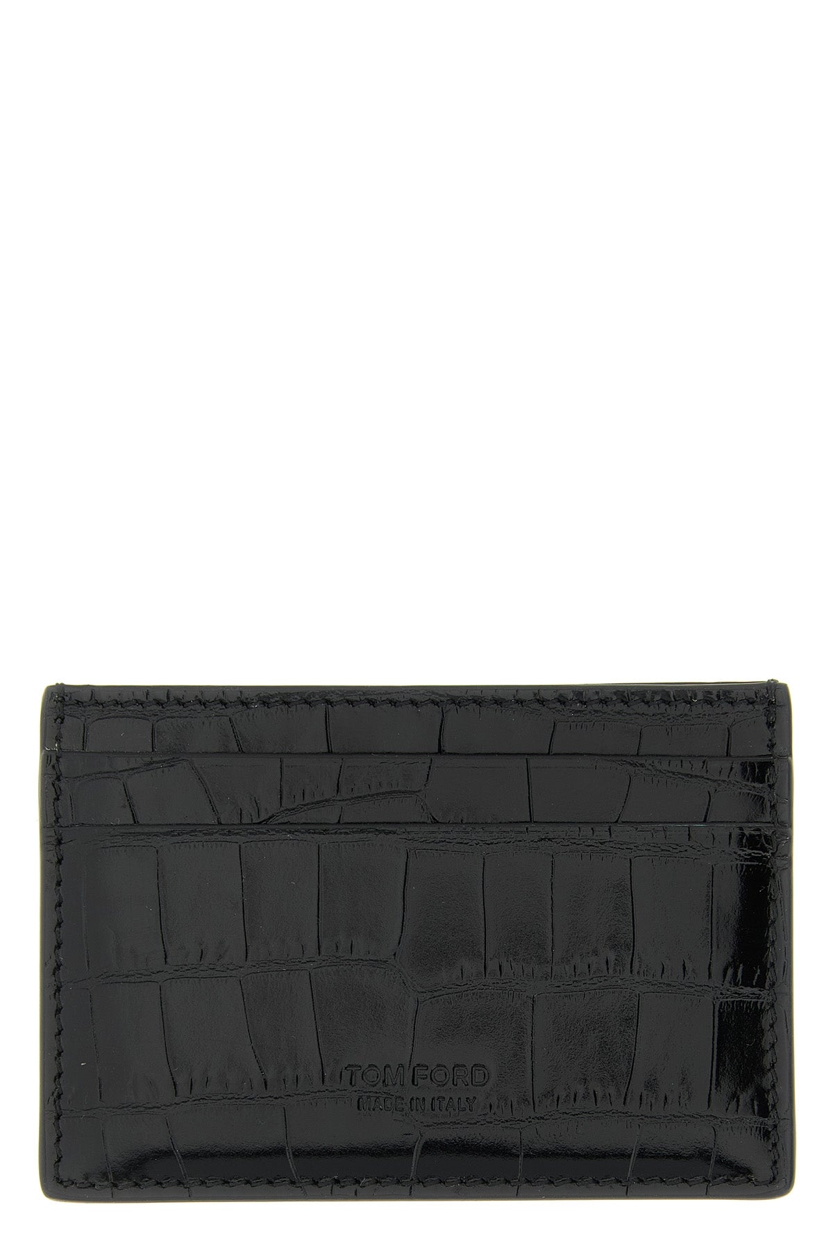 TOM FORD 'Exotic Line' card holder For Men 100% calfskin leather (Bos Taurus)