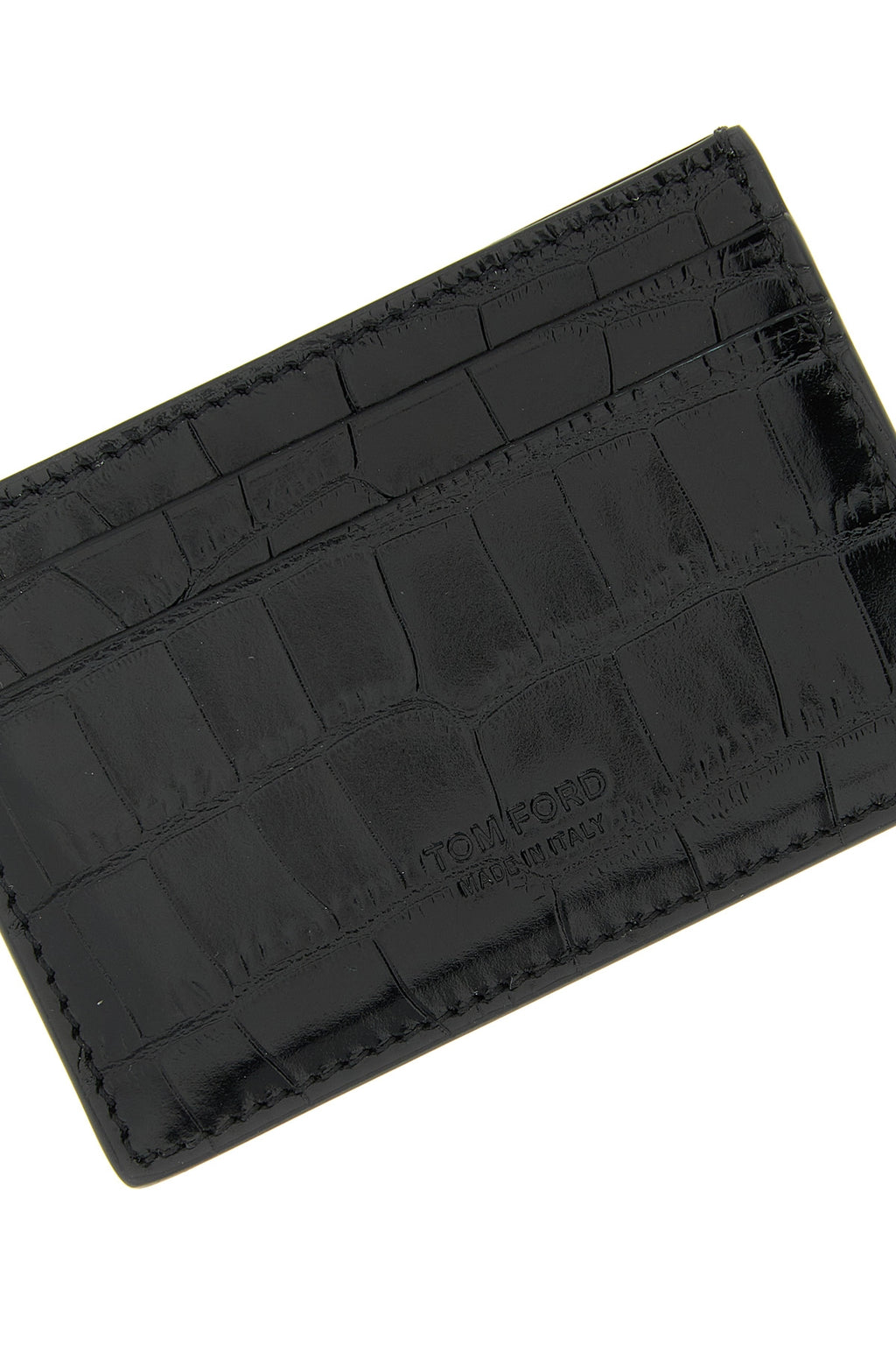TOM FORD 'Exotic Line' card holder For Men 100% calfskin leather (Bos Taurus)