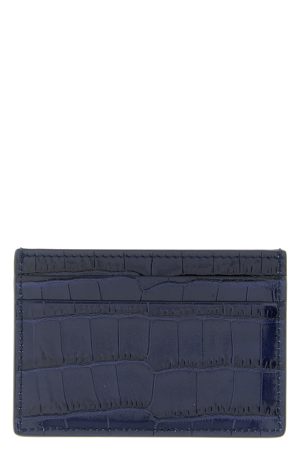 TOM FORD Crocodile card holder For Men 100% calfskin leather (Bos Taurus)
