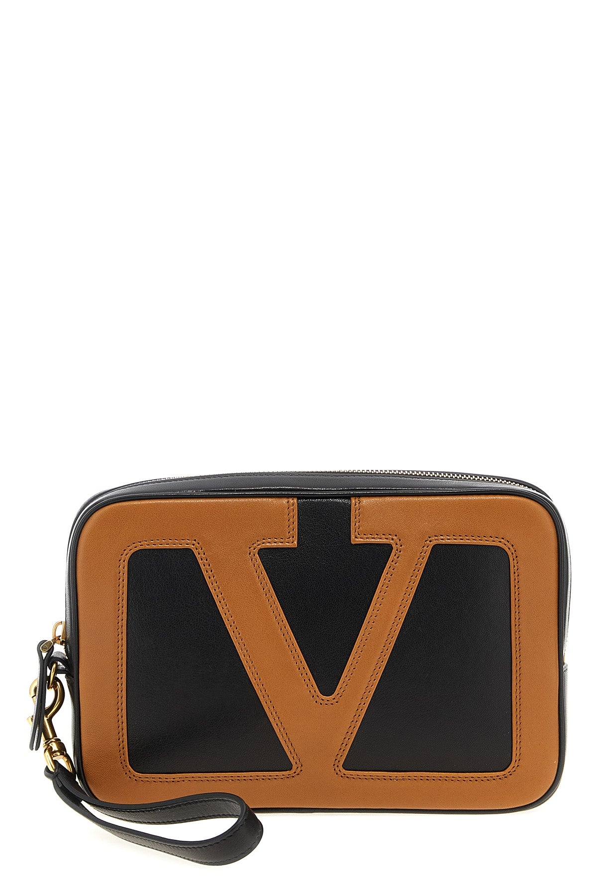 VALENTINO GARAVANI Valentino Garavani 'Viva Superstar' pouch For Men 100% lamb leather (Ovis Aries)