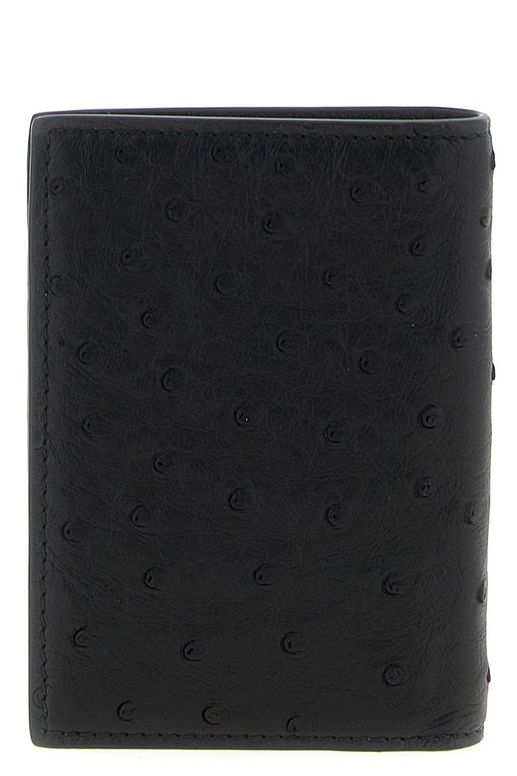 VALENTINO GARAVANI Valentino Garavani Vlogo Signature cardholder For Men 100% ostrich leather