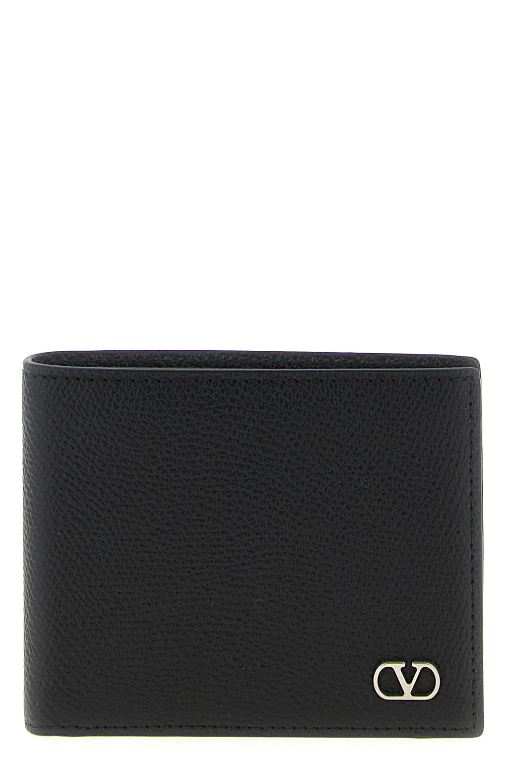 VALENTINO GARAVANI Valentino Garavani Vlogo Signature Wallet For Men 100% calfskin leather (Bos Taurus)