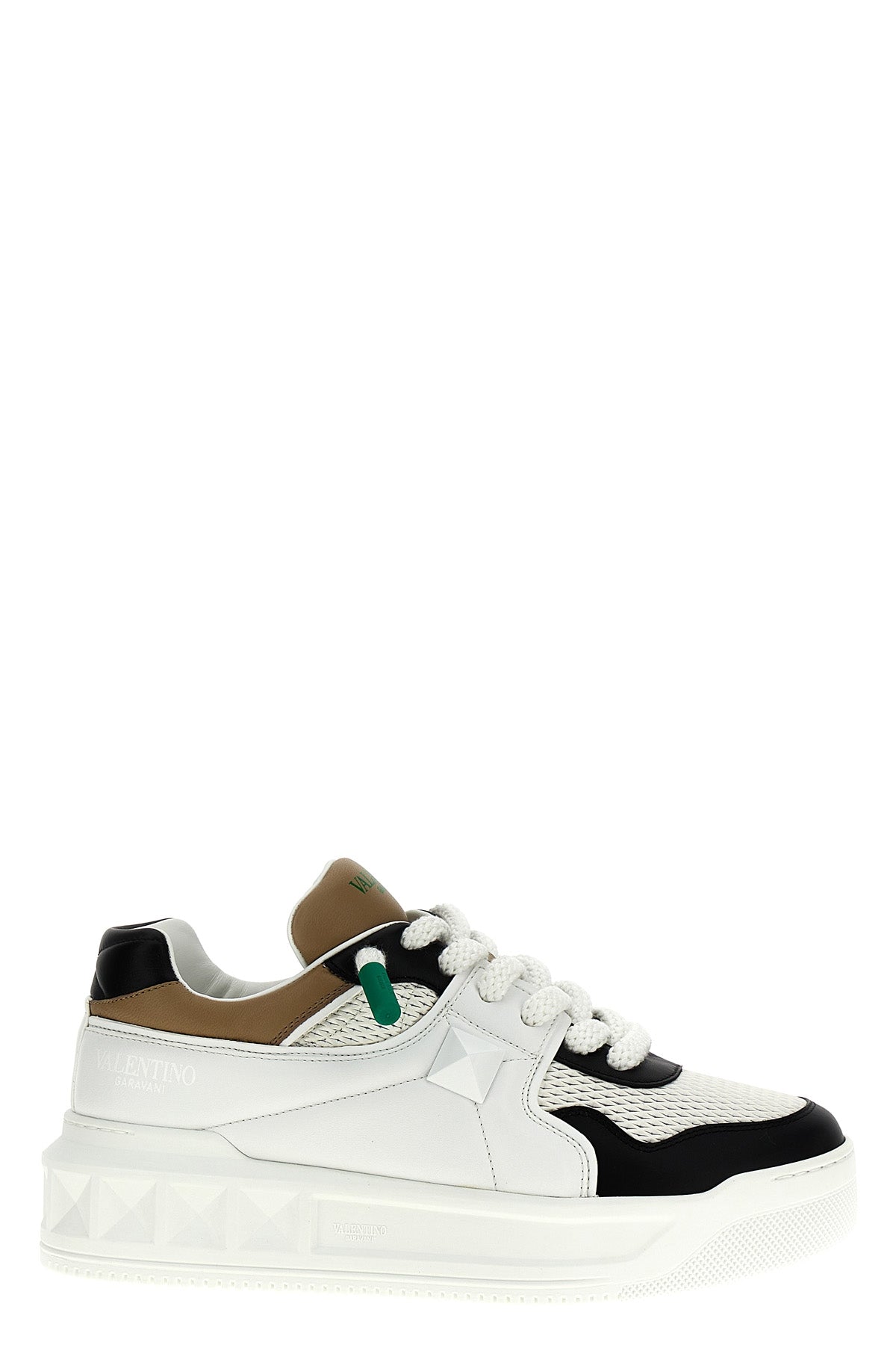 VALENTINO GARAVANI Valentino Garavani 'One Stud XL' sneakers For Men 100% calfskin leather (Bos Taurus)