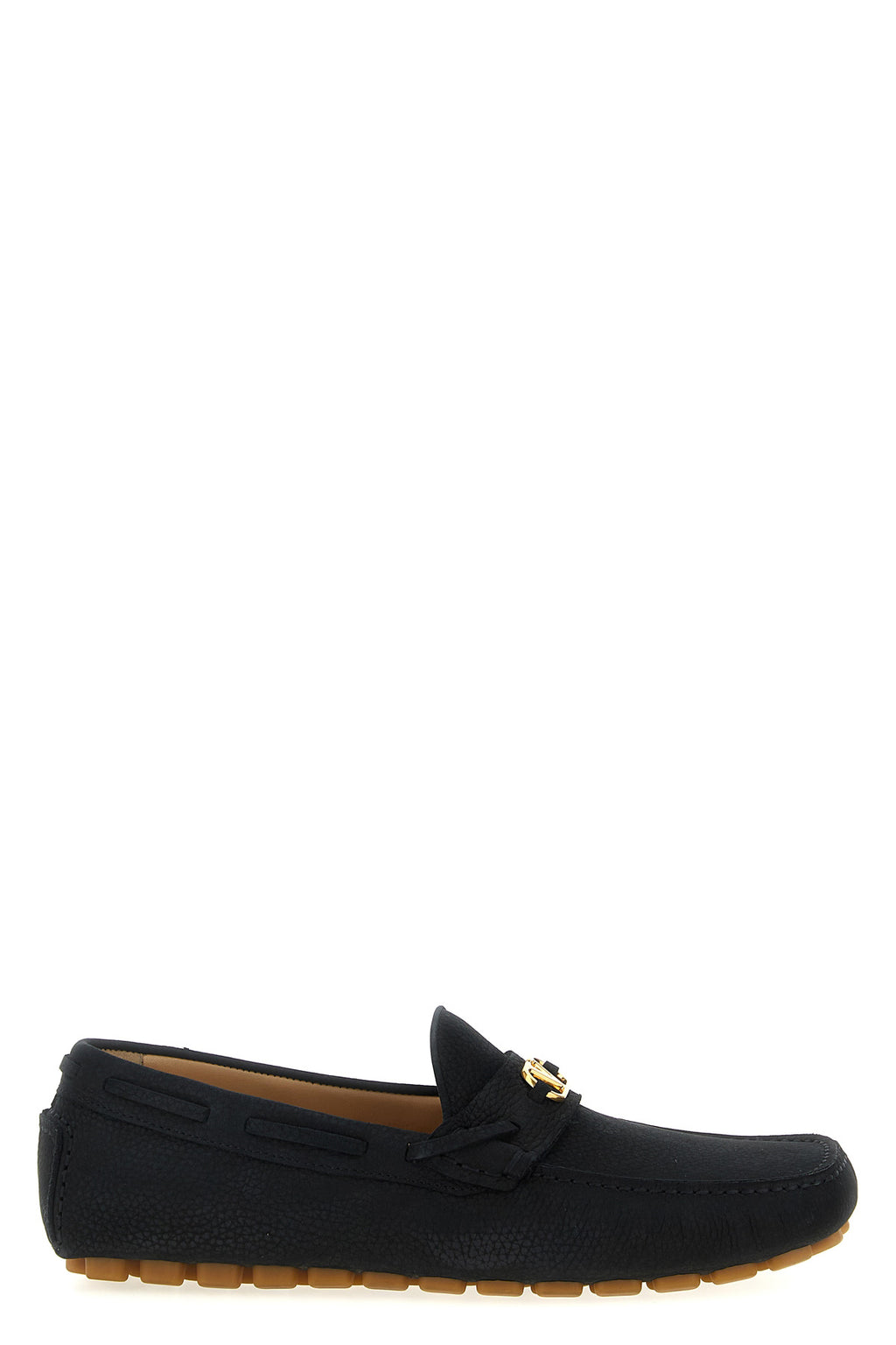 VALENTINO GARAVANI Valentino Garavani 'Driver Fastaway' loafers For Men 100% calfskin leather (Bos Taurus)
