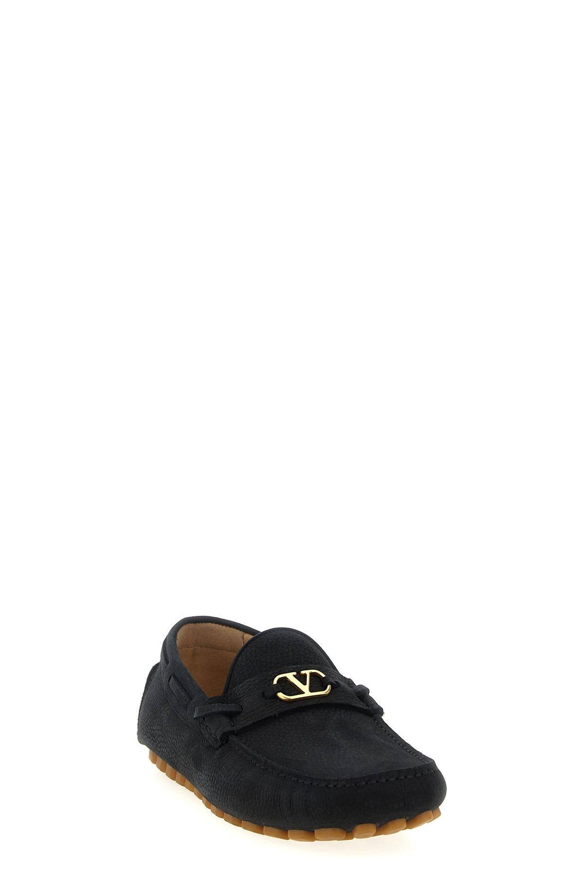 VALENTINO GARAVANI Valentino Garavani 'Driver Fastaway' loafers For Men 100% calfskin leather (Bos Taurus)
