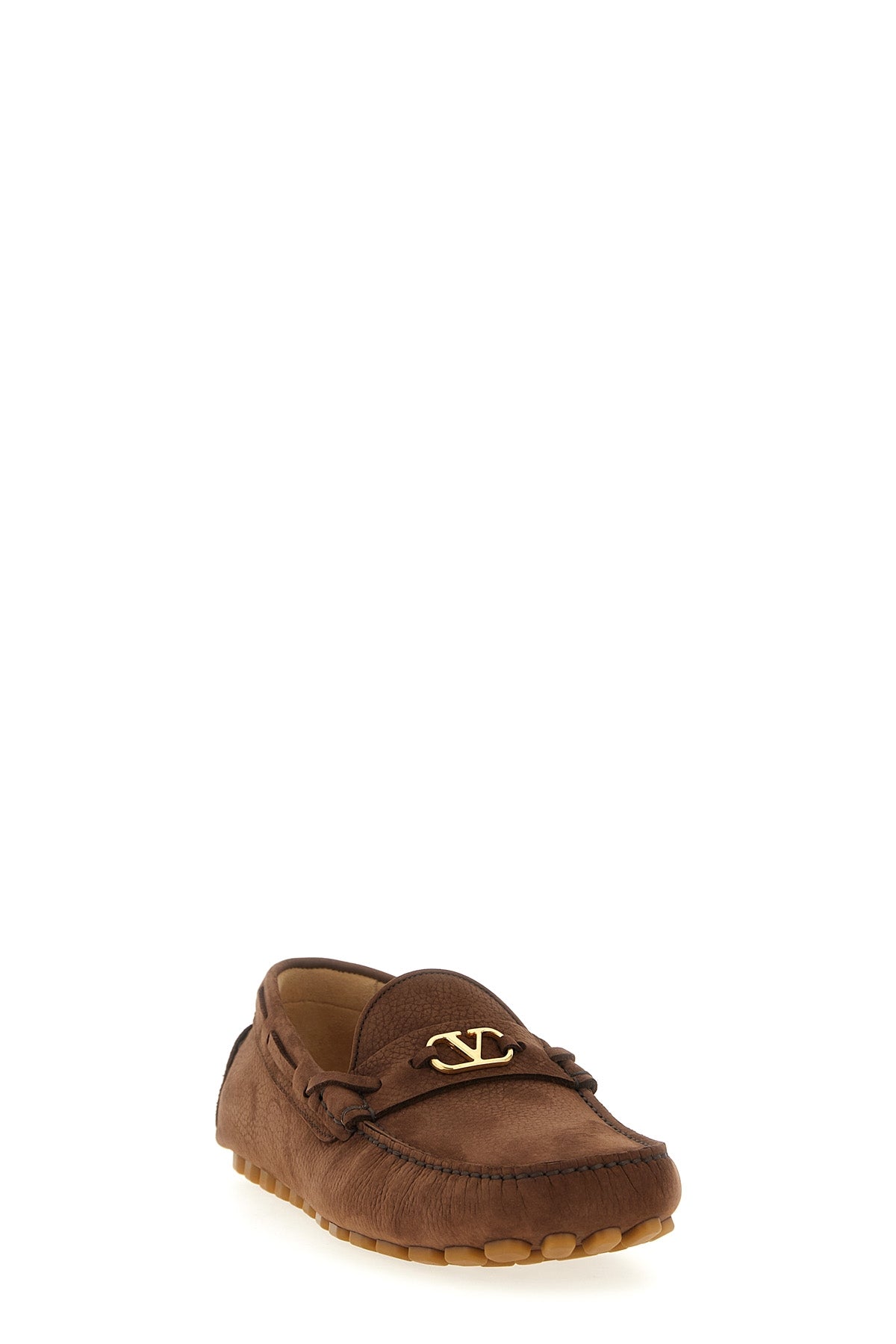 VALENTINO GARAVANI Valentino Garavani 'Driver Fastaway' loafers For Men 100% calfskin leather (Bos Taurus)