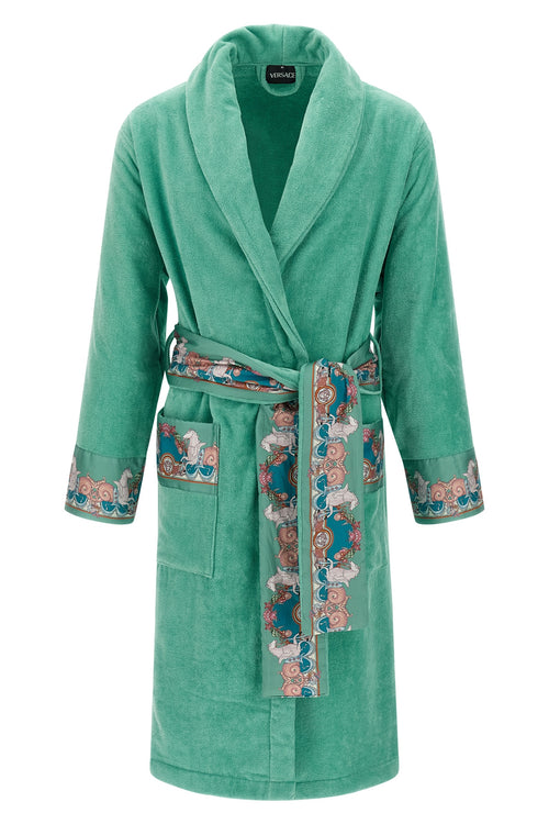 VERSACE HOME 'Coral Theatre' bathrobe For Home & lifestyle 100% cotton