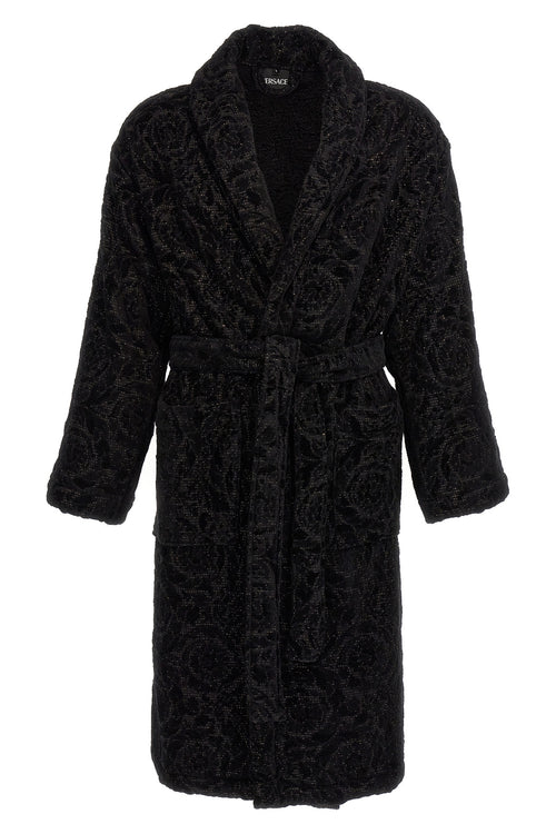 VERSACE HOME 'Barocco' bathrobe For Home & lifestyle 98% co, 1% vi, 1% pl