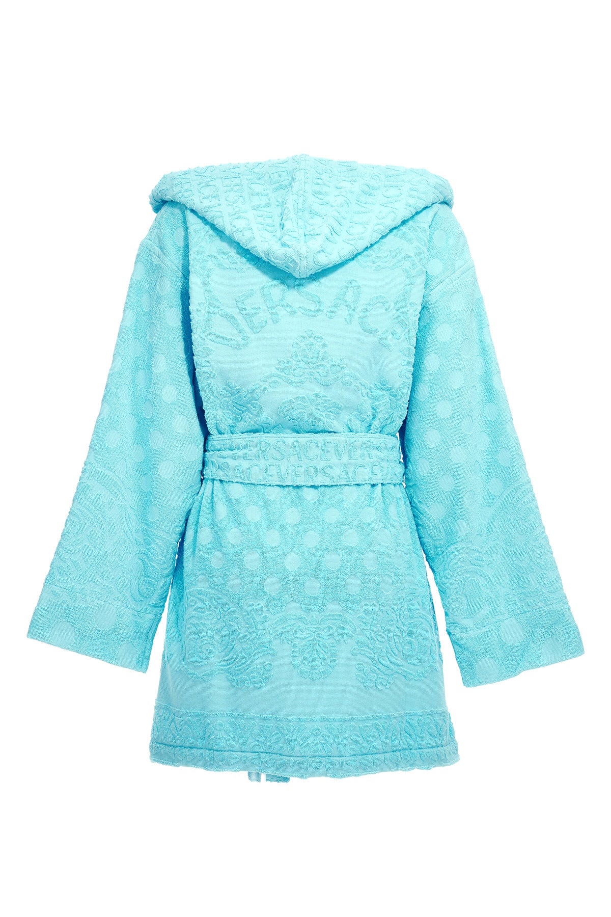 VERSACE HOME Seashell Baroque Polka Dot' la vacanza capsule bathrobe For Home & lifestyle 100% cotton