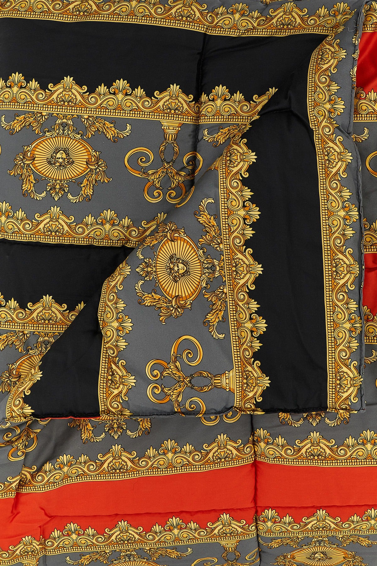 VERSACE HOME 'I ♡ Baroque' double face quilt