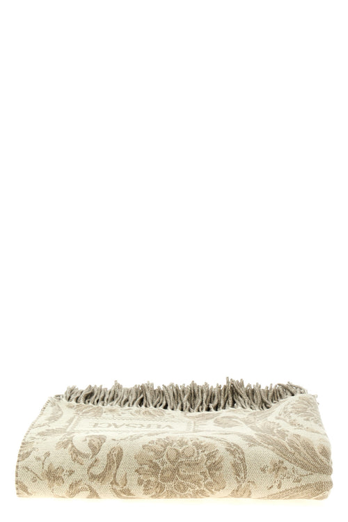 VERSACE HOME 'Barocco' plaid For Home & lifestyle 89% wo, 10% ws, 1% se