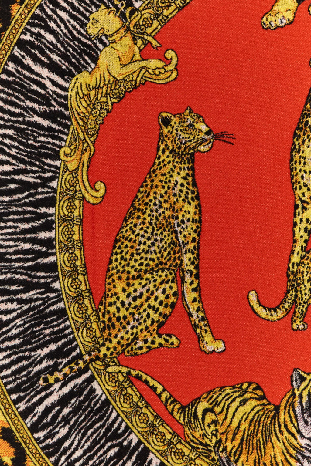 VERSACE HOME 'Wild Cats' plaid