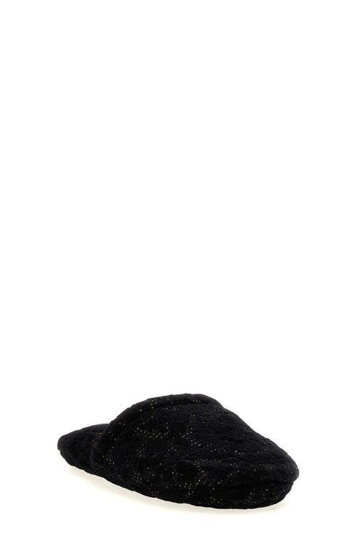 VERSACE HOME 'Barocco' slipper For Home & lifestyle 98% co, 1% vi, 1% pl