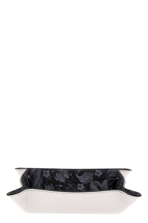 VERSACE HOME 'Barocco' valet tray For Home & lifestyle 100% calfskin leather (Bos Taurus)