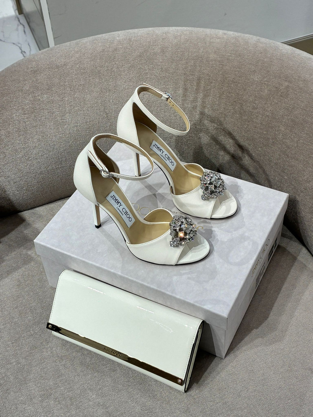 Bing 100 Slingback Heels and Sweetie Clutch