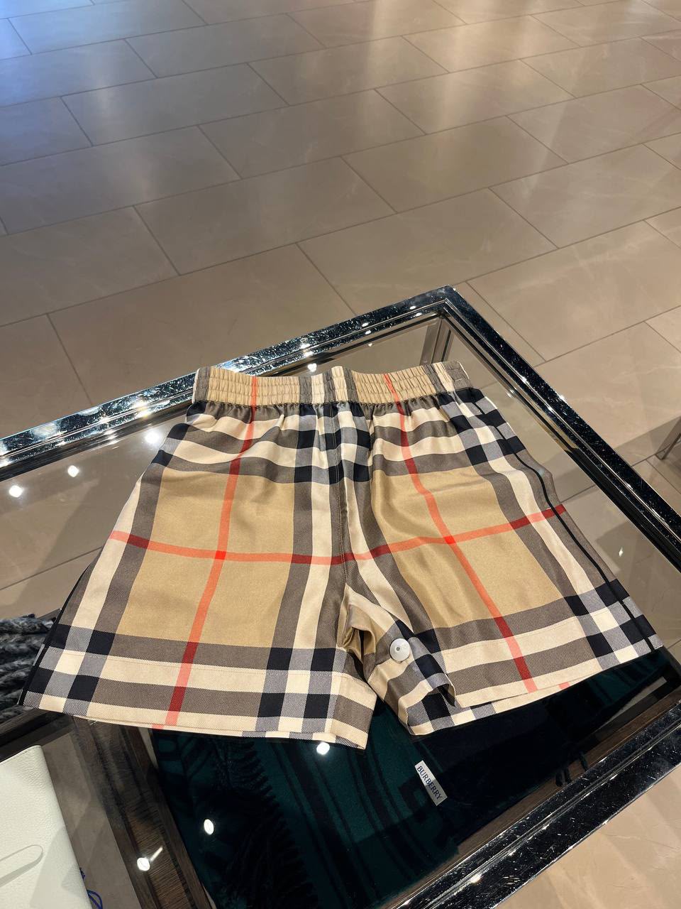 Vintage Check Swim Shorts