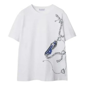 Chain Print Graphic T-Shirt