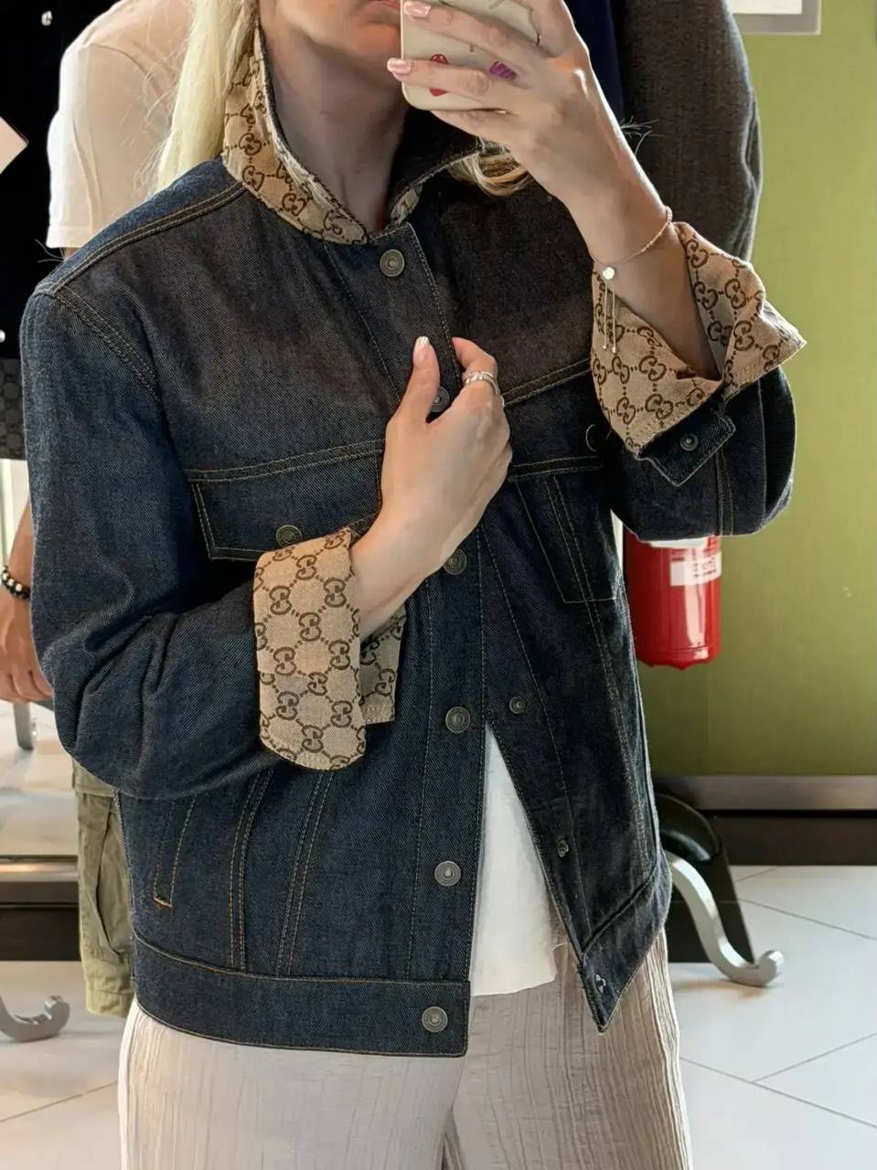 GG Supreme Denim Jacket