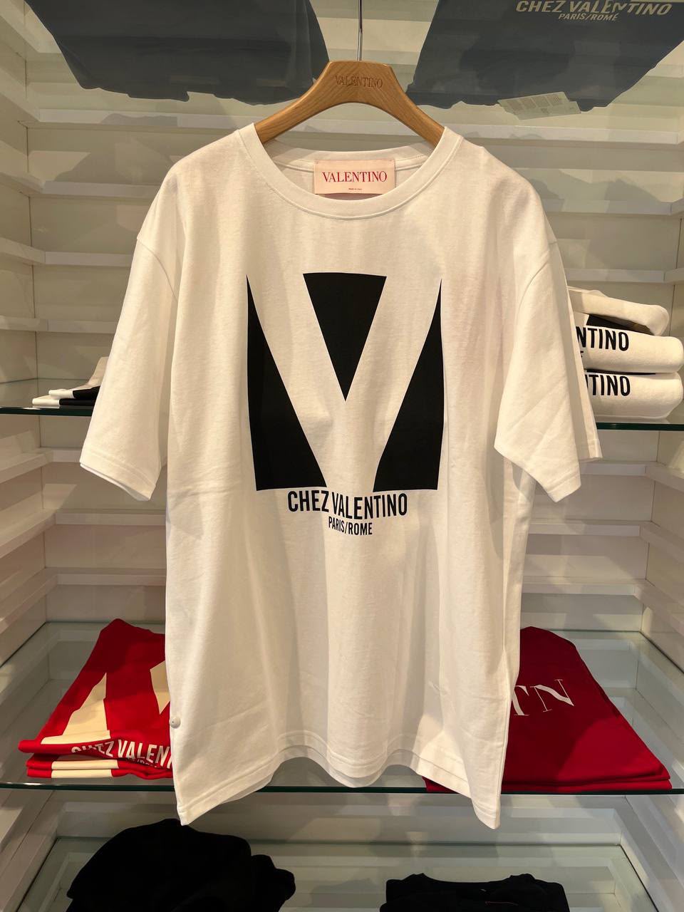 Chez Print Cotton T-Shirt