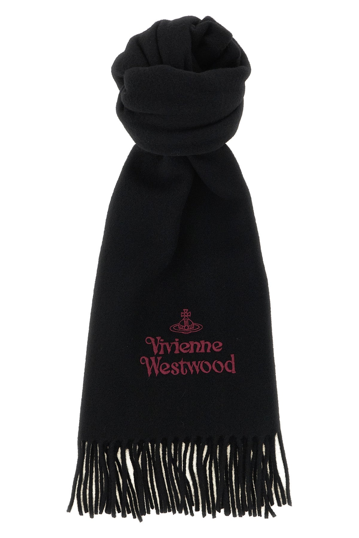 Logo embroidery scarf