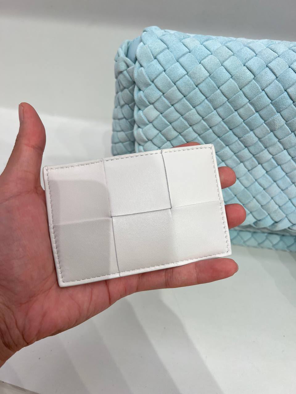 Intrecciato Card Case