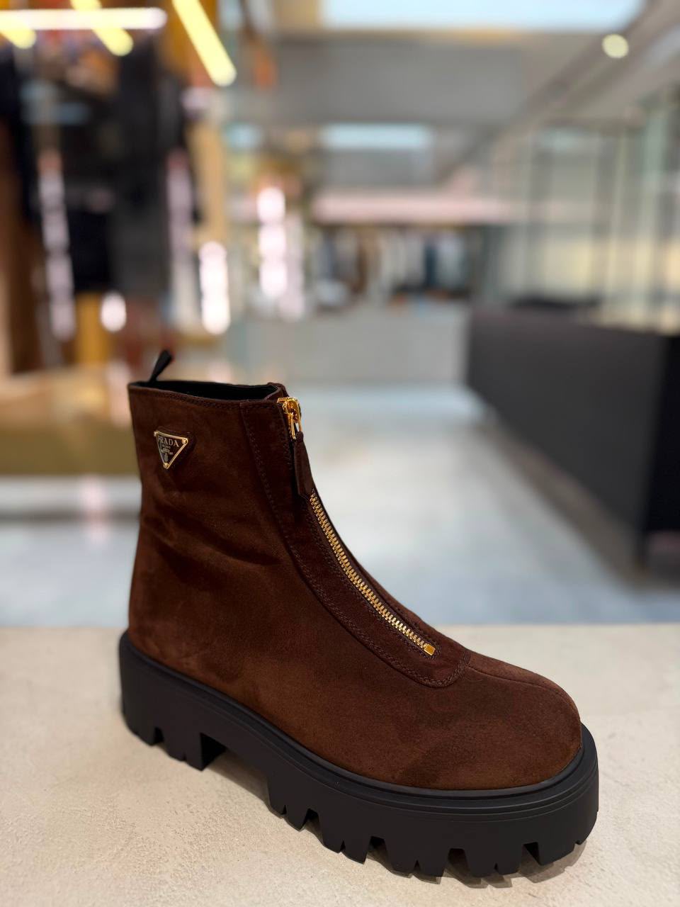 Monolith Suede Ankle Boots