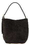 'Small Belted -suede Tote' handbag