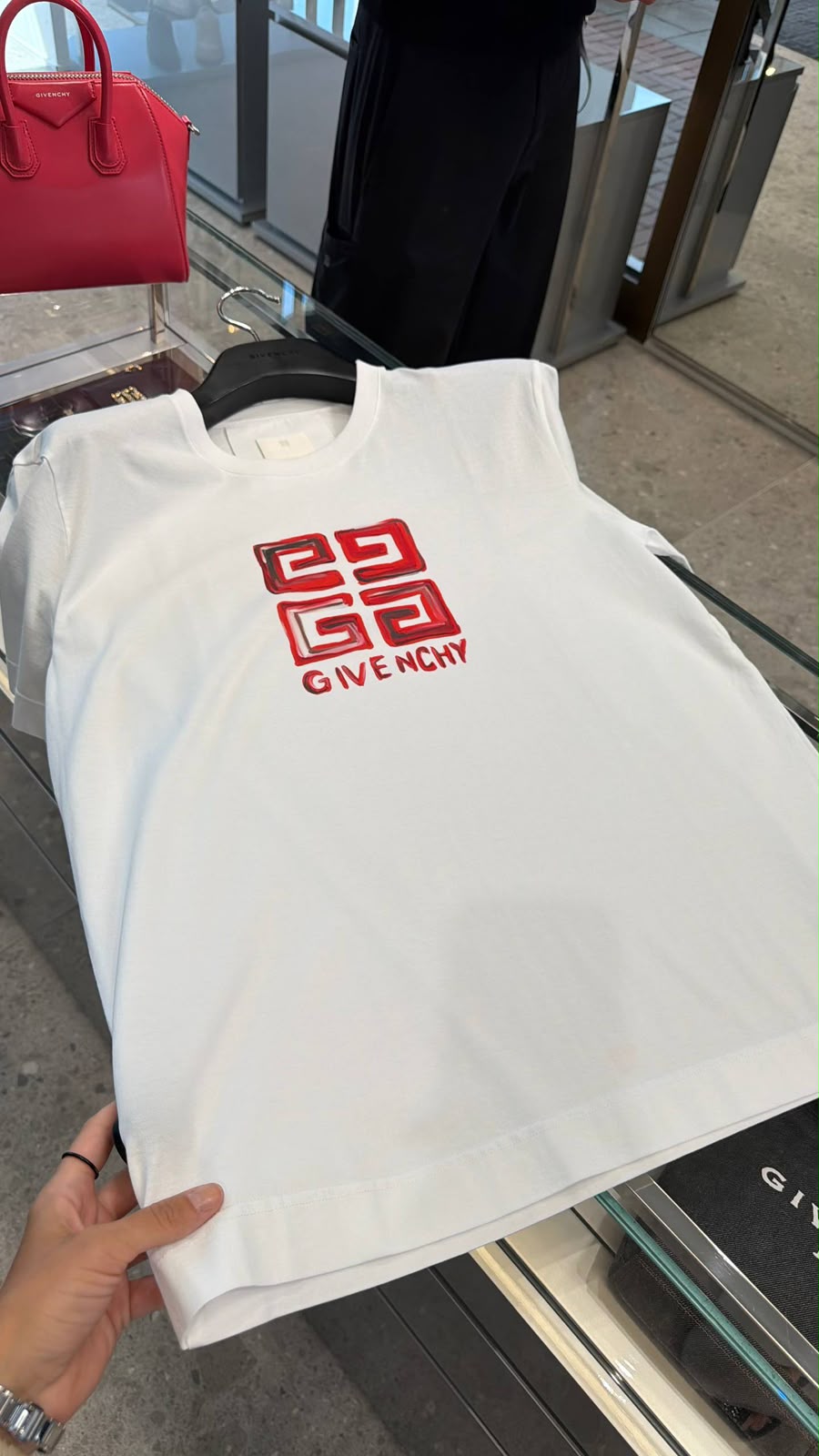 4G Logo Embroidered T-Shirt