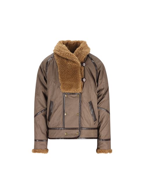 Parka realizzato in poliestere e cotone