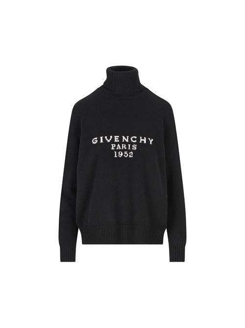 Maglione dolcevita in lana e cashmere