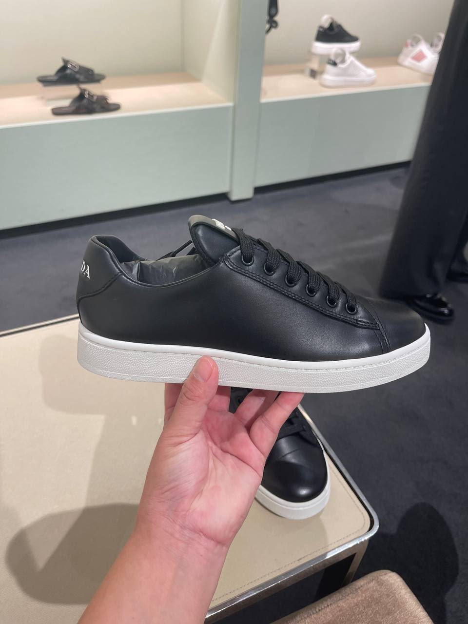Downtown Leather Sneakers
