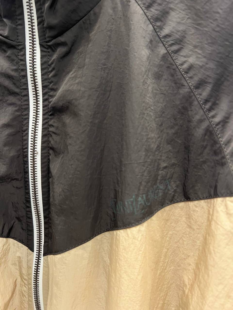 Color-blocked Nylon Track Jacket
