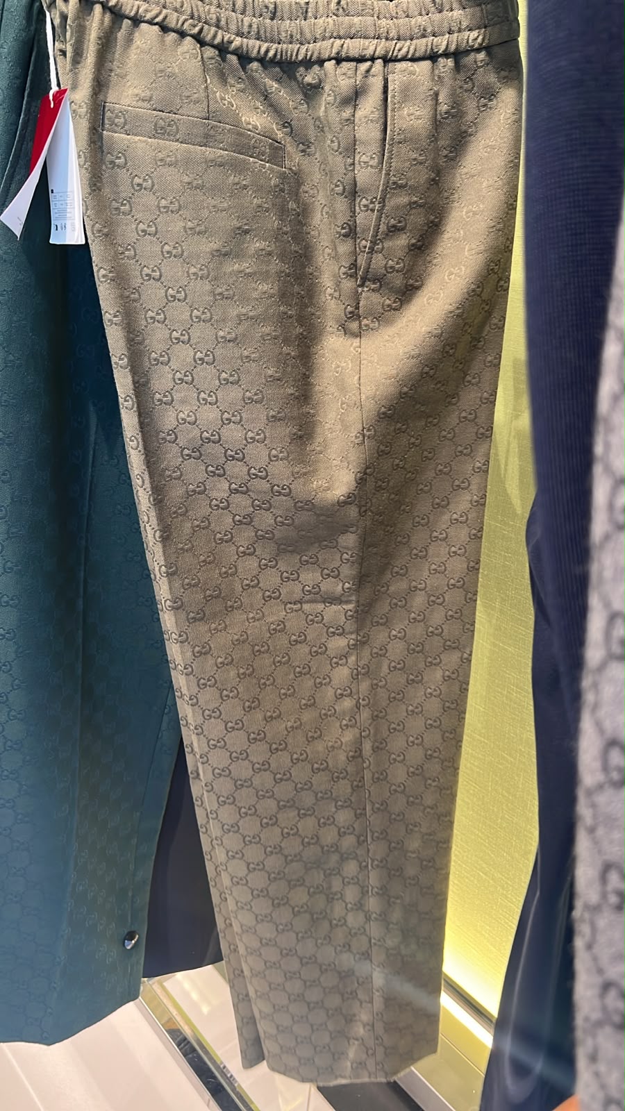 GG Supreme Monogram Jogging Pants