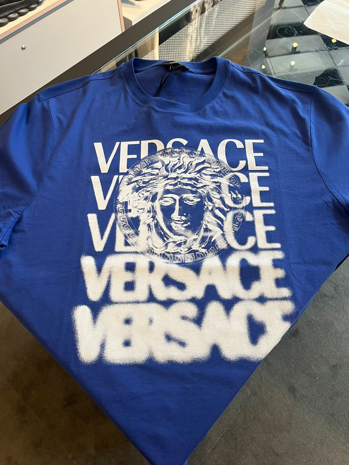 Medusa Spray Logo T-Shirt