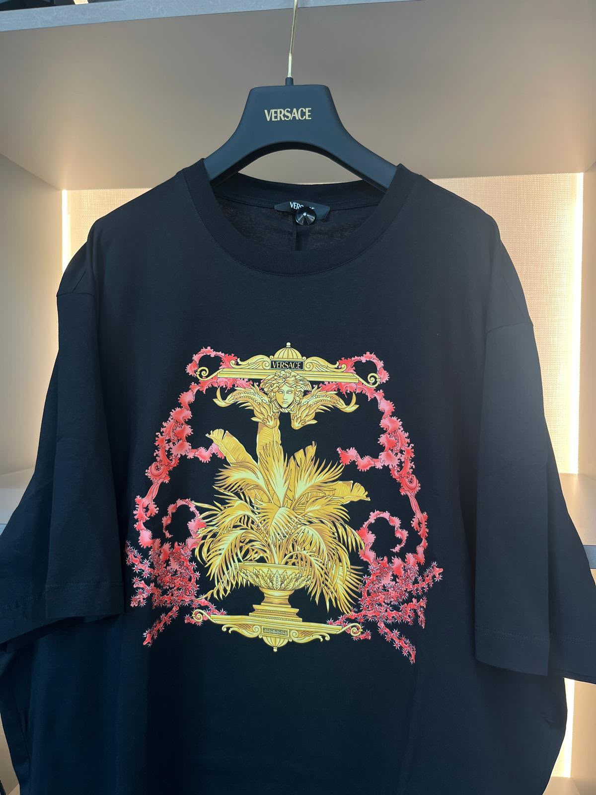 Medusa Tropical Print T-Shirt