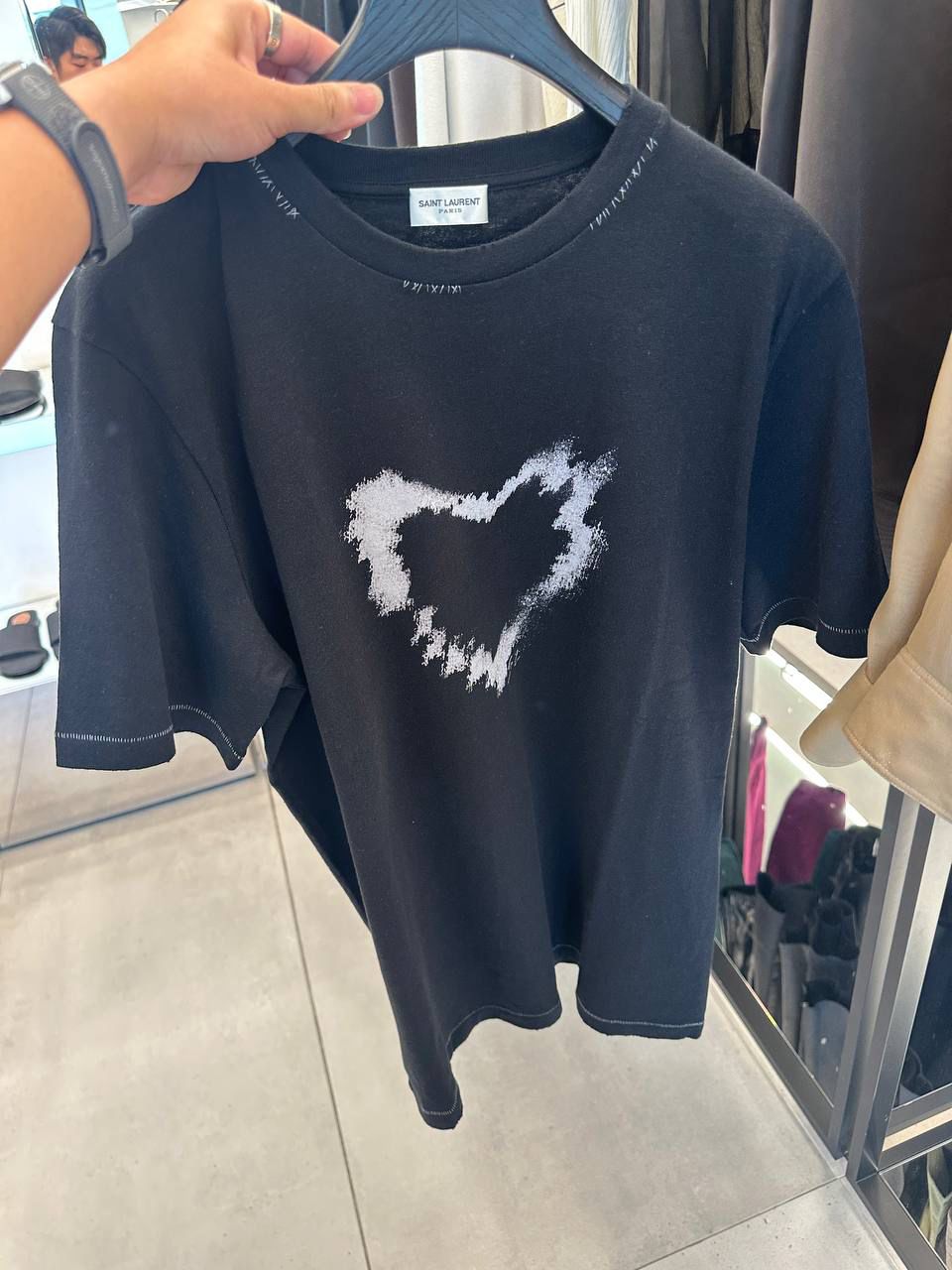 Heart Print T-Shirt