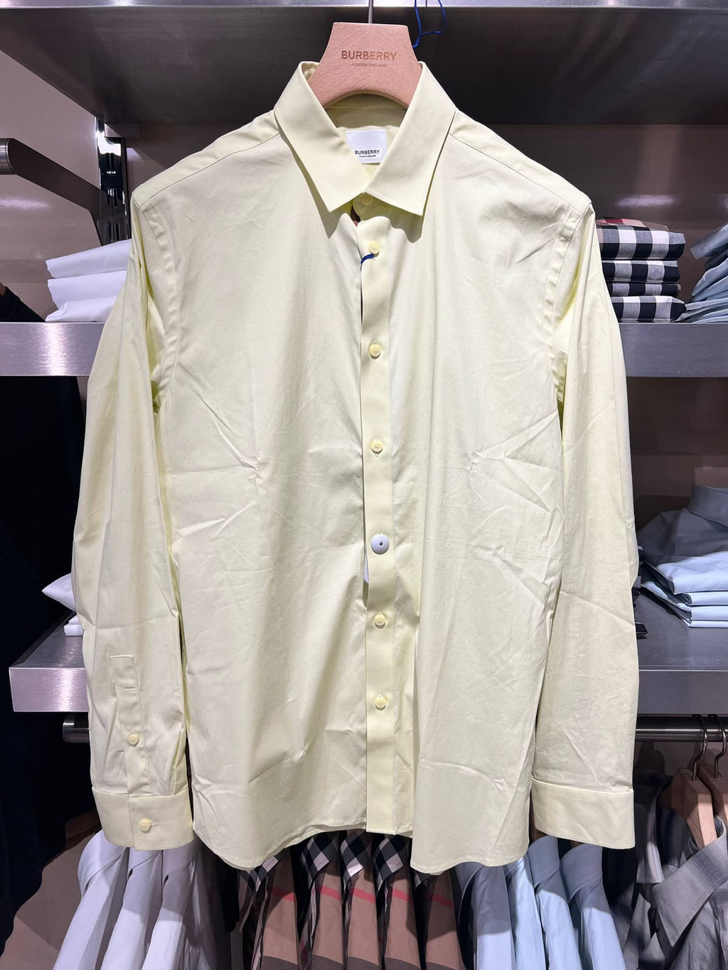 Embroidered Logo Cotton Poplin Shirt