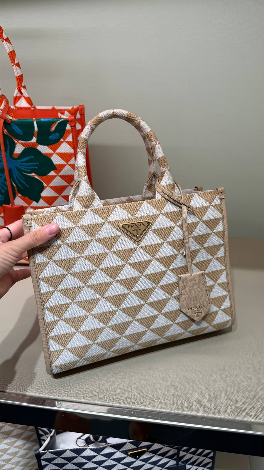 Symbole Small Fabric Handbag